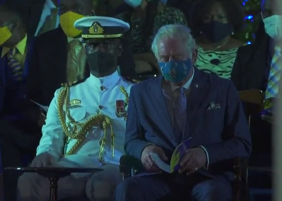 النوم سلطان.. الأمير تشارلز غافيا يكاد يقع في حفل! فيديو صورة رقم 2