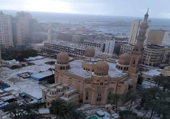 جمال مصر بكل طوائفها.. راهبات مدرسة في الإسكندرية يلعبن بالثلوج عقب تساقطها (فيديو وصور) صورة رقم 1