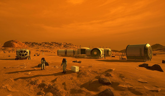 شركة أمريكية تبدأ صناعة منازل للعيش على كوكب المريخ الأحمر صورة رقم 2