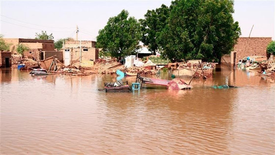 السودان.. تضرر آلاف المنازل جرّاء الفيضانات صورة رقم 1