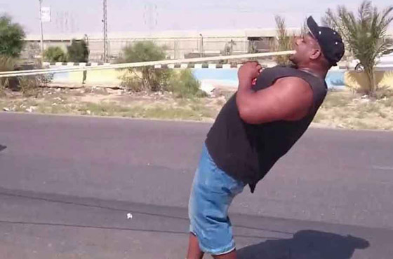 فيديو المصري كابونغا الخارق.. سحب قطارا يزن 180 طنا! صورة رقم 7