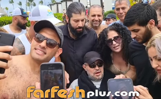 المقارنة بين فيديو وصور جورج وسوف بالعكاز وعلى كرسي وعمرو دياب الشاب.. مواليد نفس السنة! صورة رقم 11