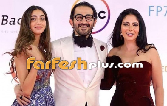 فيديو: لي لي ابنة منى زكي وأحمد حلمي تستفز الجمهور بحركة 