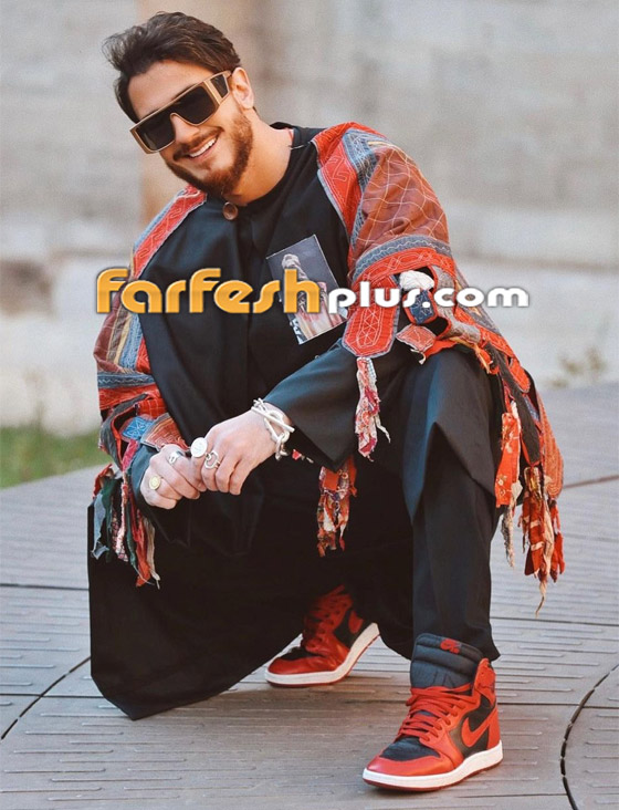بالصور.. سعد لمجرد يؤدي مناسك العمرة برفقة والدته صورة رقم 4