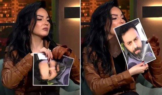 فيديو وصور :صفاء سلطان تمزق صورة تيم الحسن على الهواء.. وتكشف تفاصيل مرضها صورة رقم 1