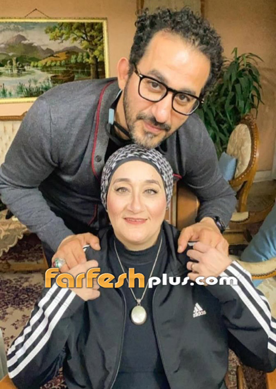 صور أحمد حلمي مع شقيقته والجمهور: 
