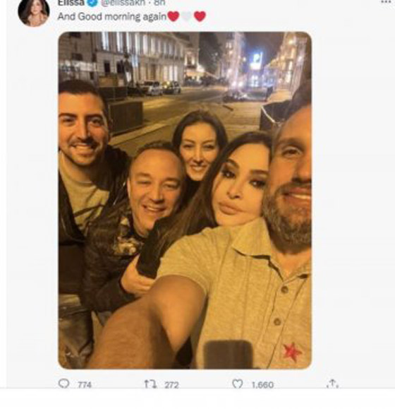 فيديو: إليسا تغني لايف وتتجول في باريس.. قريبا ديو مع سعد لمجرد صورة رقم 2