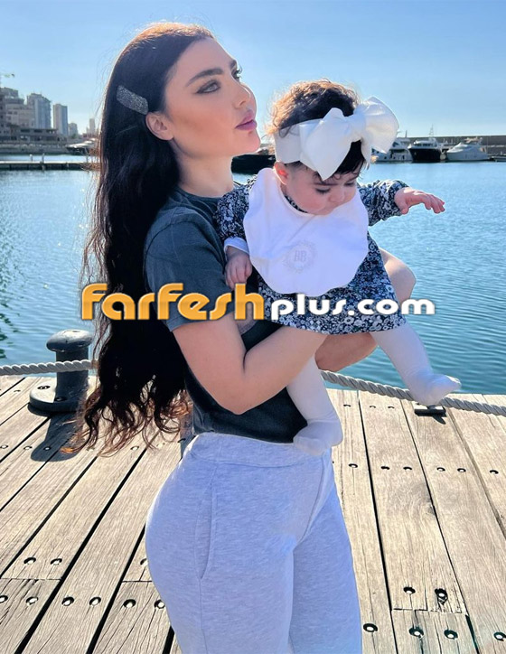 صور قمر اللبنانية مع ابنتها لونا.. سحرت الجمهور بجمالها صورة رقم 2