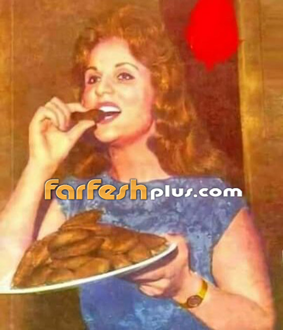 صورة نادرة لـ صباح تأكل القطايف في رمضان صورة رقم 1