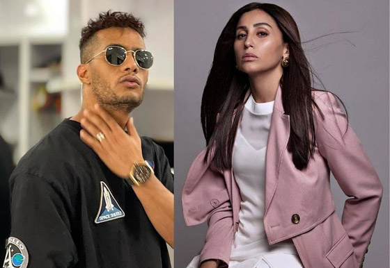 محمد رمضان يرقص مع دينا الشربيني ويحملها: “عاملين جامدين”.. فيديو صورة رقم 7