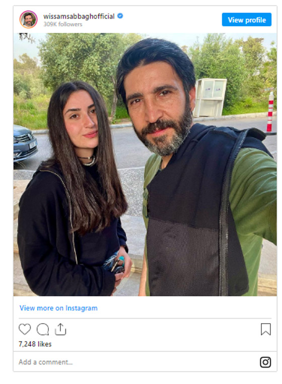 صور ابنة الممثل وسام صباغ: كبُرت وأصبحت صبية جميلة  صورة رقم 1