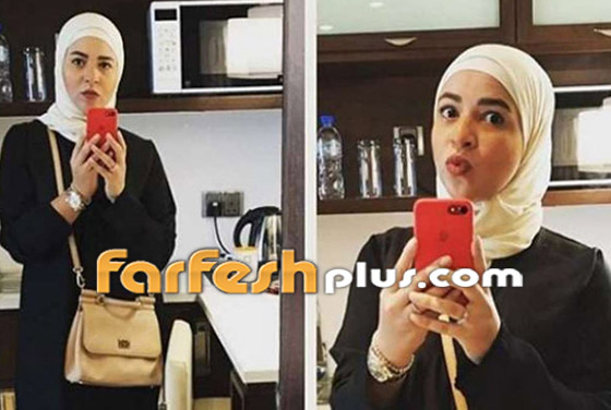 صور وفيديو إيمي سمير غانم بأحدث إطلالة.. حجاب وعباءة وخسارة وزن ملحوظة صورة رقم 5