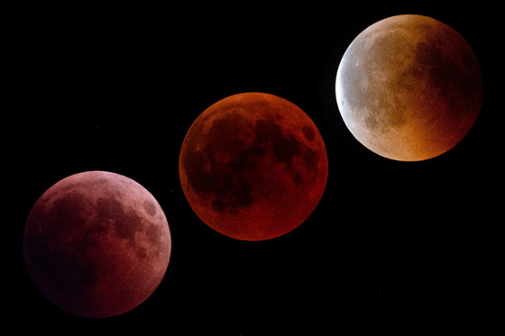 أول خسوف لعام 2022: السماء تتزين بظاهرة القمر الدموي ليلة الغد صورة رقم 6