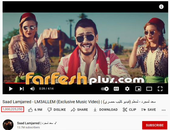 فيديو: سعد لمجرد يدخل موسوعة جينيس بـ