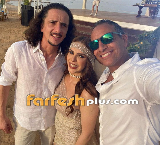 فيديو وصور زفاف الفنانة دنيا عبد العزيز.. العروس بفستان مميز وحذاء رياضي! صورة رقم 8