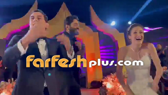 فيديو تامر حسني يفاجئ عروسا بإحياء حفل زفافها.. شاهد رد فعلها الطريف صورة رقم 10