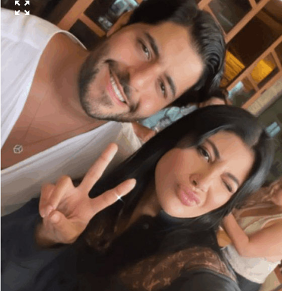 فيديو وصور: نجل راغب علامة مع عارضة أزياء عالمية مغربية، ويقود سيارة فارهة بأمريكا صورة رقم 2