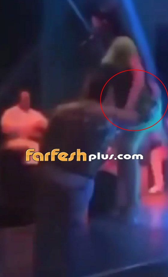 دنيا بطمة تتعرض للتحرش.. معجب حاول لمسها بطريقة 