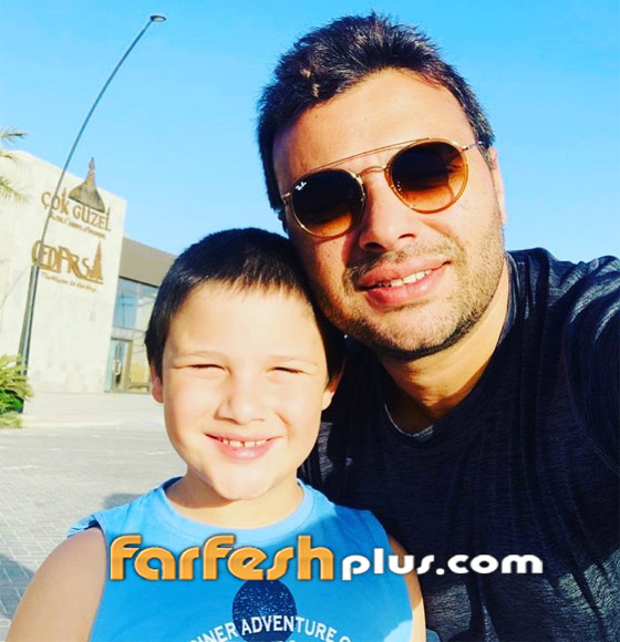 أول صور لتوأمي الفنان رامي صبري بعيد ميلادهما صورة رقم 5