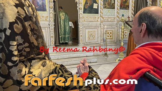 صورة فيروز مع ابنيها زياد الرحباني و