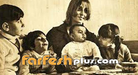 صورة فيروز مع ابنيها زياد الرحباني و