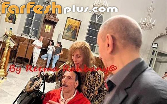 صورة فيروز مع ابنيها زياد الرحباني و