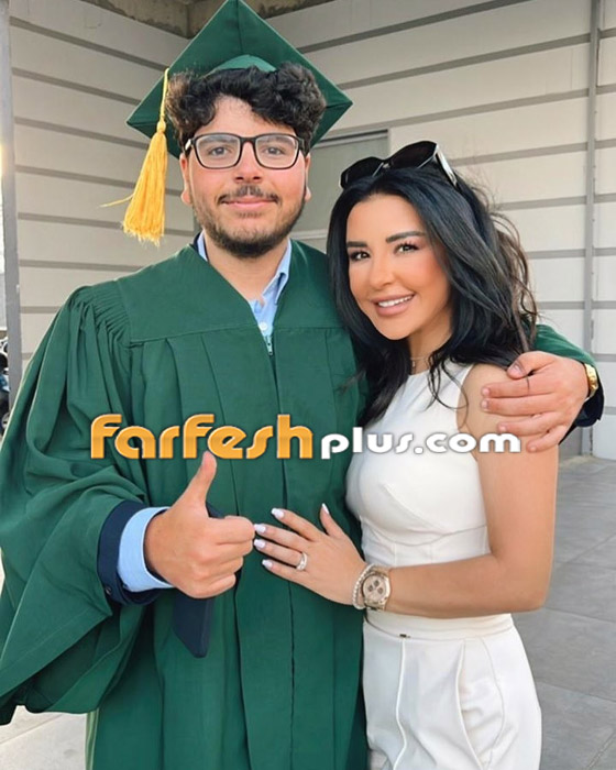 بالصور.. 10 نجوم يحتفلون بتخرج أبنائهم وبناتهم من المدرسة والجامعة صورة رقم 8