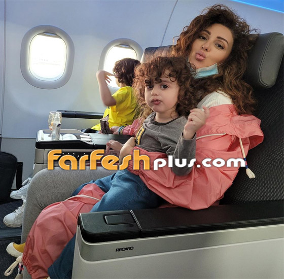 صور: ابن ميريام فارس في أحدث ظهور.. فهل يشبهها؟ صورة رقم 1