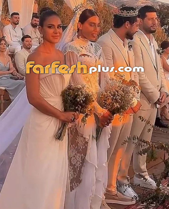 صور وفيديو زفاف ممثل سوري وديما قندلفت تُشعل السهرة برقصها صورة رقم 4