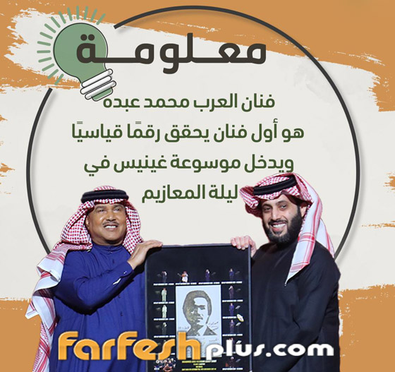 محمد عبده يدخل موسوعة غينيس.. وأصالة تعترف بخوفها منه! صورة رقم 2