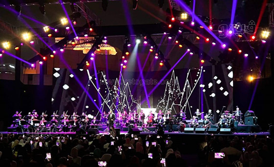 فيديوهات وصور كاظم الساهر بدار الأوبرا: رفض غناء 