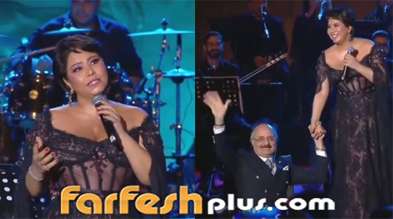 فيديو شيرين عبد الوهاب تُقبل يد طبيبها النفسي على المسرح: رجعني للحياة! صورة رقم 2