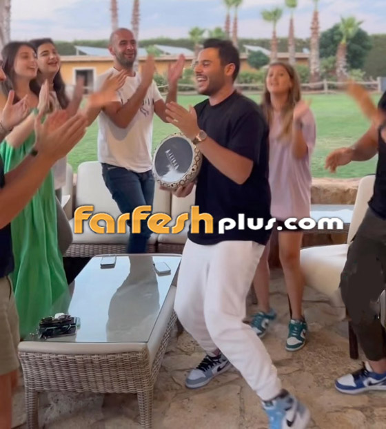 فيديو دانا وماريتا ترقصان بمزرعة والدهما عاصي الحلاني.. والوليد 