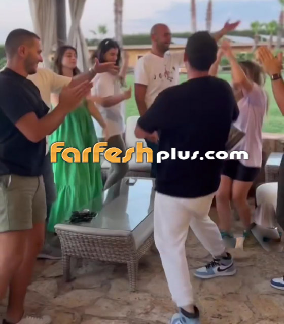 فيديو دانا وماريتا ترقصان بمزرعة والدهما عاصي الحلاني.. والوليد 