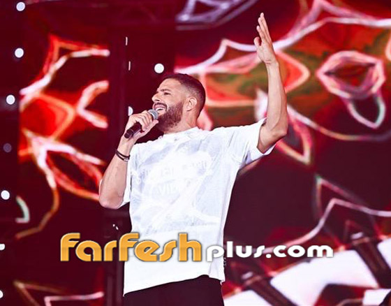 صور: محمد حماقي يرتدي تي شيرت بـ19 ألف جنيه ويدعو ابن شقيقه للمسرح صورة رقم 5