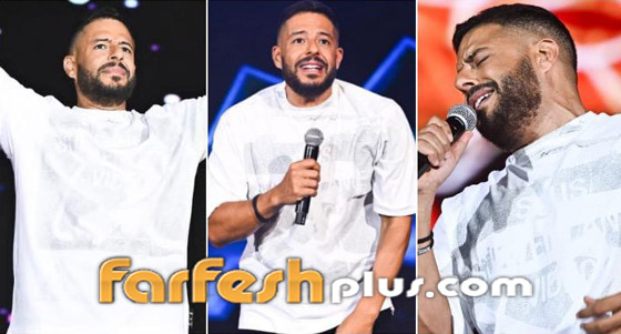 صور: محمد حماقي يرتدي تي شيرت بـ19 ألف جنيه ويدعو ابن شقيقه للمسرح صورة رقم 4