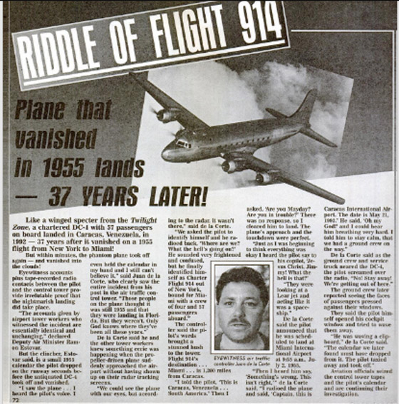 طائرة اختفت طيلة 37 عاما ثم عادت فجأة! القصة المثيرة للرحلة رقم 914 صورة رقم 4
