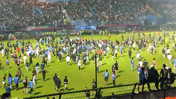 فيديو: 174 قتيلا و180 جريحا بأعمال شغب عقب مباراة كرة قدم بإندونيسيا صورة رقم 11