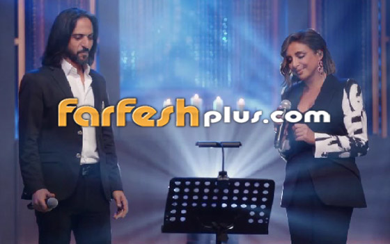 فيديو: بهاء سلطان يؤدي مع أنغام أغنية 