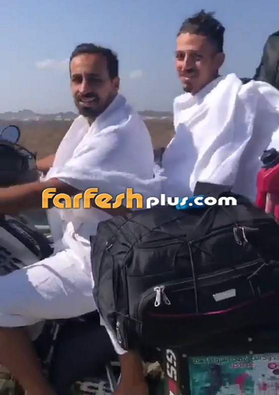 شابان جزائريان يصلان مكة على دراجة نارية.. عبر 8 دول! فيديو صورة رقم 2