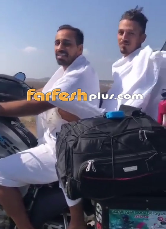 شابان جزائريان يصلان مكة على دراجة نارية.. عبر 8 دول! فيديو صورة رقم 6
