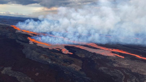 فيديو بركان هاواي 