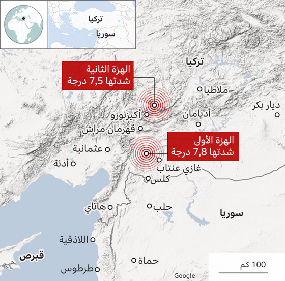 زلزال تركيا وسوريا: 4500 قتيل والآلاف تحت الركام.. زلزال ثالث يضرب المنطقة! صورة رقم 7