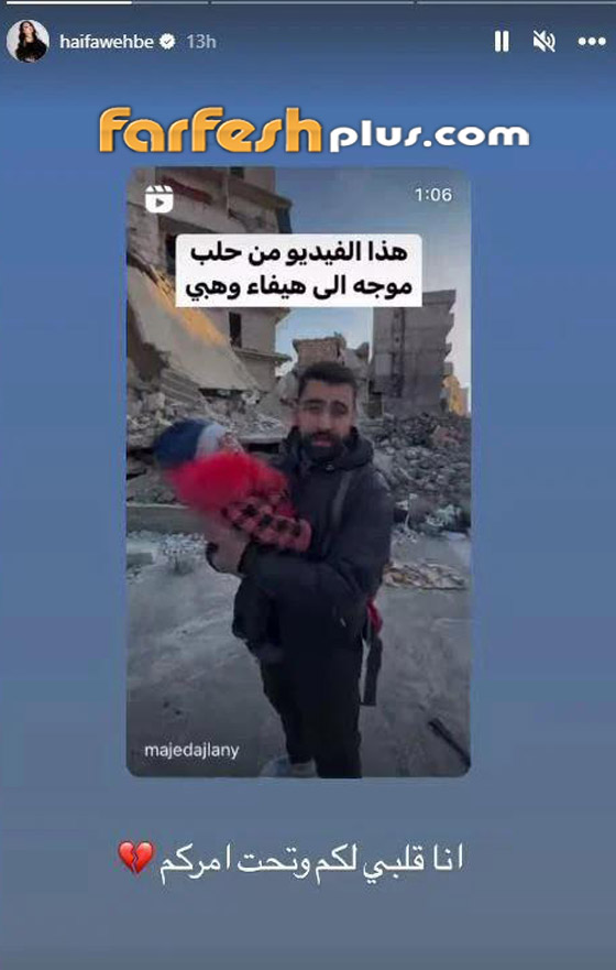 فيديو وصور: كيف ردت هيفاء وهبي على صحفي سوري ناشدها لإنقاذ أطفال سوريا؟ صورة رقم 1