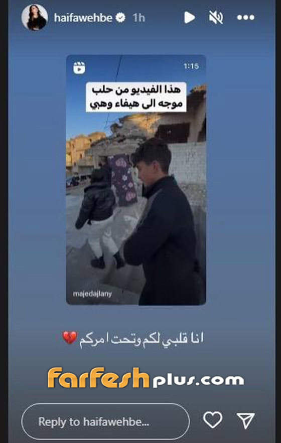 فيديو وصور: كيف ردت هيفاء وهبي على صحفي سوري ناشدها لإنقاذ أطفال سوريا؟ صورة رقم 4