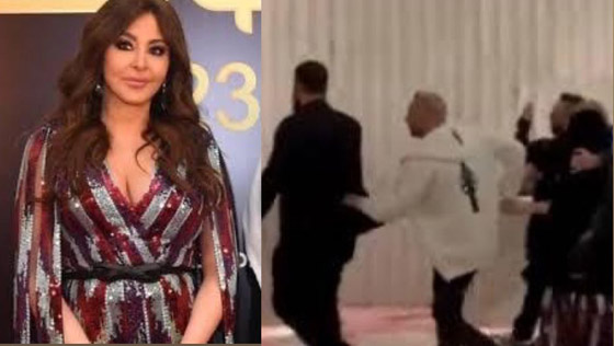 فيديو: بودي جاردز اليسا يعتدون على معجب حاول الاقتراب منها! وفستانها ثمنه خيالي! صورة رقم 4