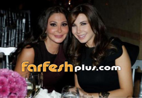 نانسي عجرم وإليسا تدخلان بنوبة ضحك: 