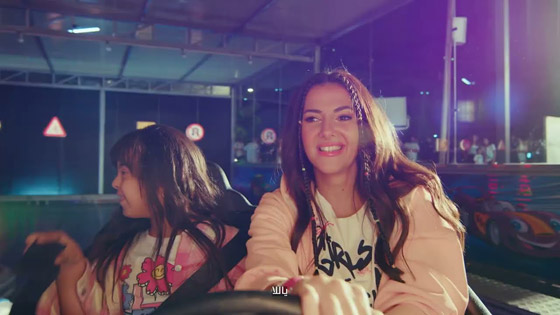فيديو وصور دنيا سمير غانم تغني مع أطفال ذوي الهمم 