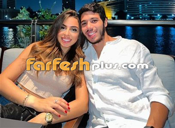 صور رومانسية تجمع عادل رامي إمام، حفيد الزعيم وخطيبته.. الزفاف قريبا صورة رقم 5