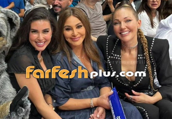 صور وفيديوهات مريم أوزرلي مع إليسا وياسمين صبري في أبوظبي.. ما رأيك بإطلالتهن؟ صورة رقم 1